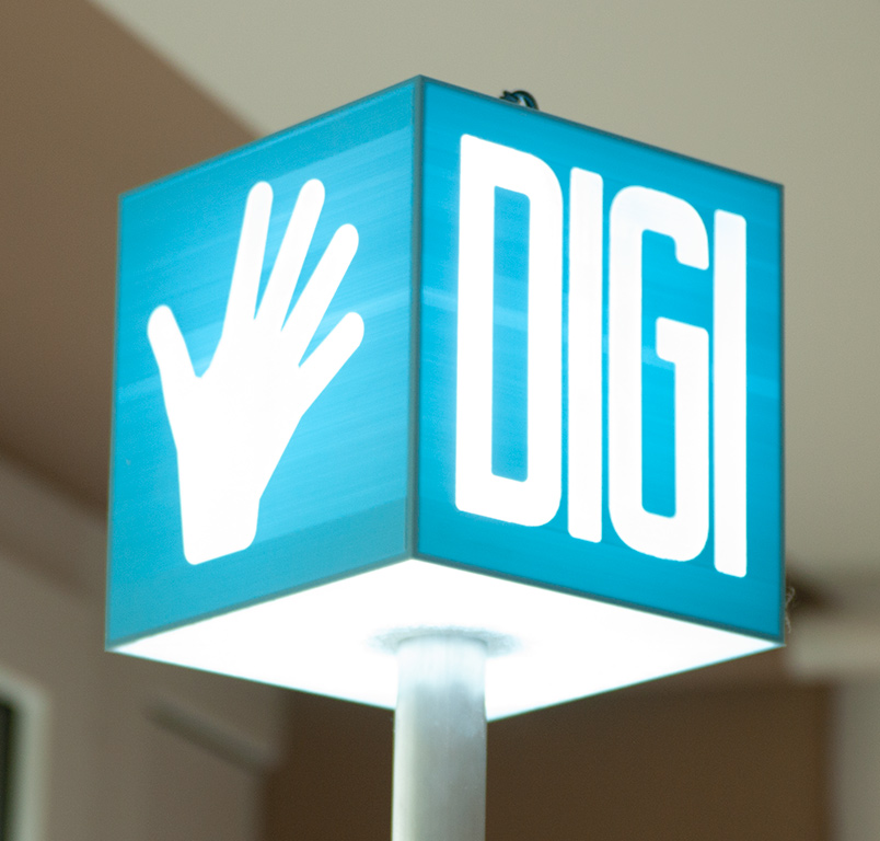 Digi-Hand Lernstation Logo-Wrfel